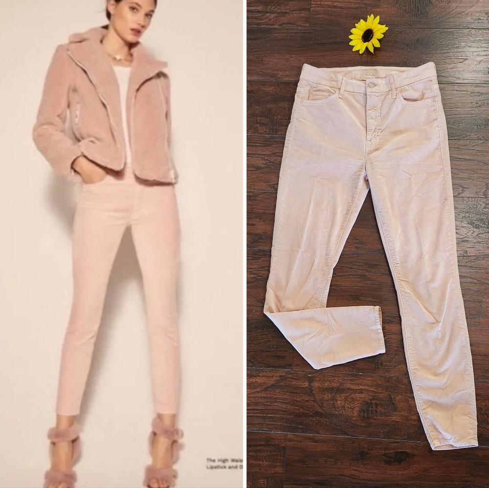 MOTHER VELVET HIGH WAISTED LOOKER JEANS😇